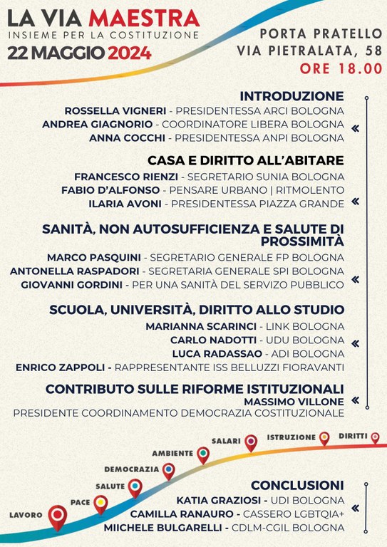 22 maggio Bologna