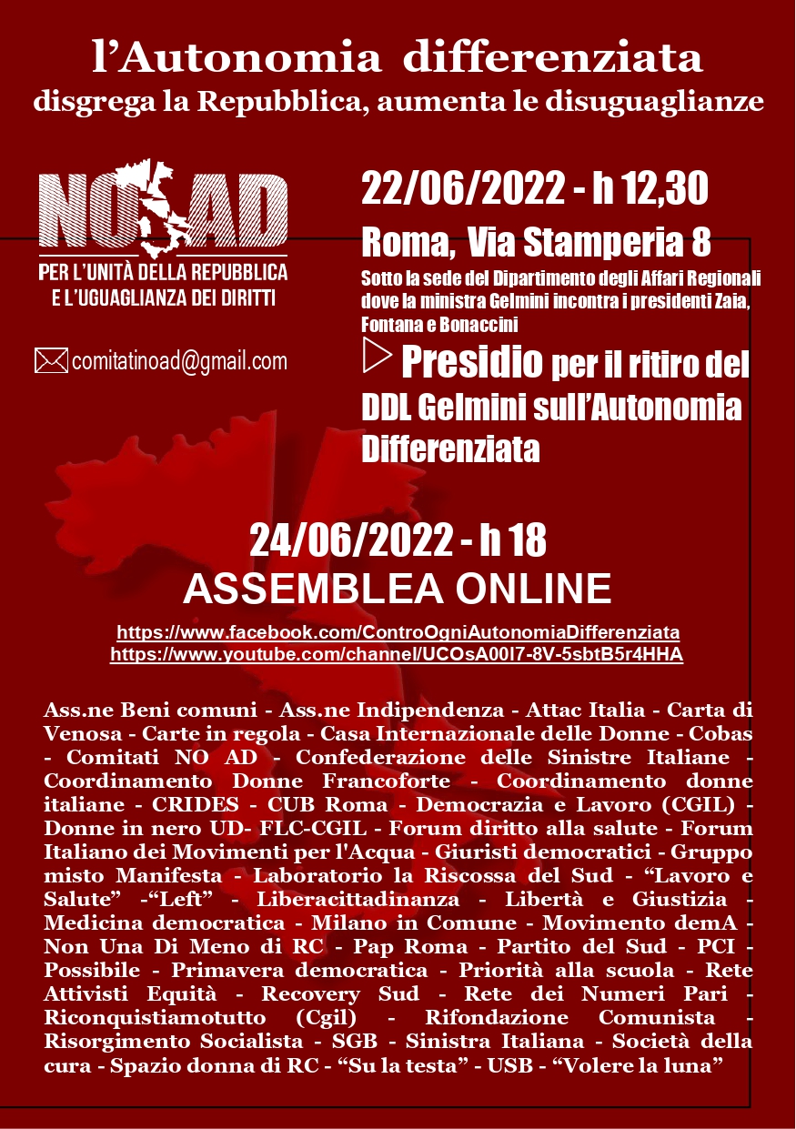 AD 22 giugno roma