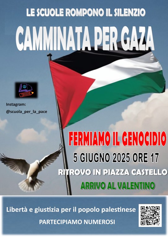 Camminata per Gaza 5 giugno