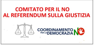 Comitato per il NO ai referendum sulla giustizia