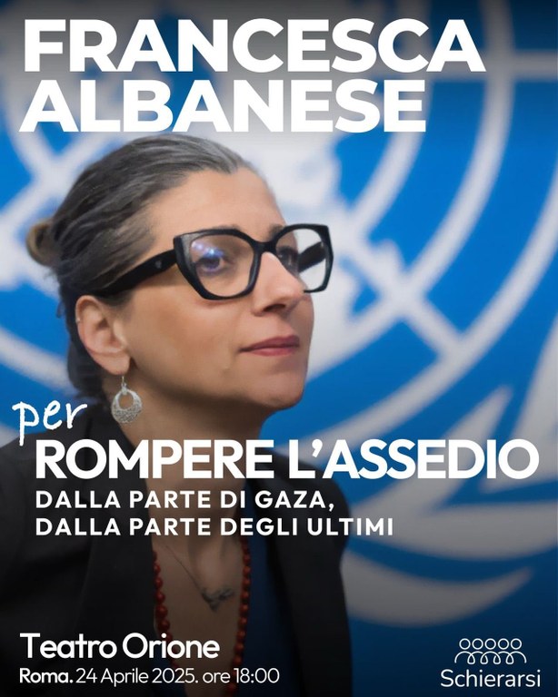 Francesca Albanese Roma