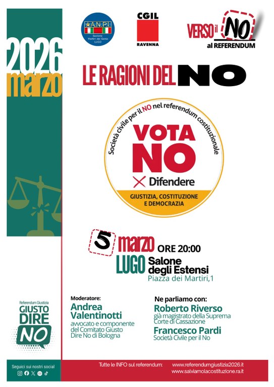 Le ragioni del NO Lugo