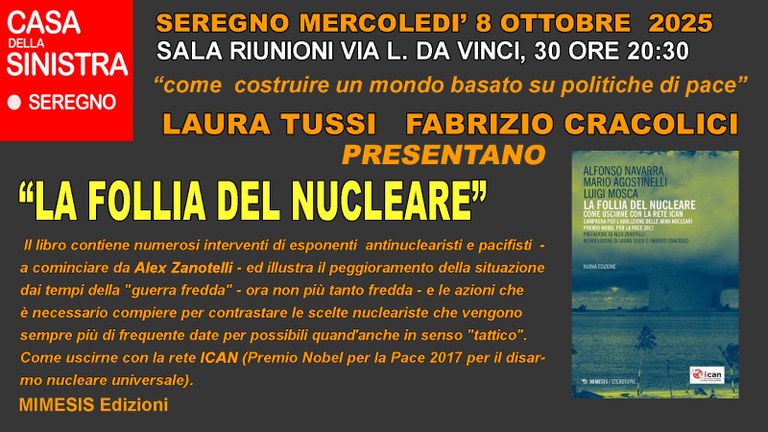 Seregno la folli del nucleare